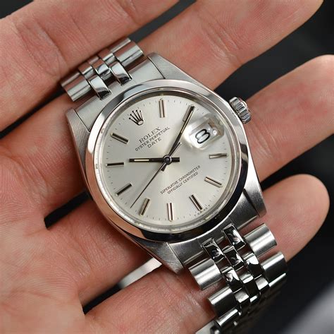 rolex date 34 wert 1500|Rolex date 34mm 18k markings.